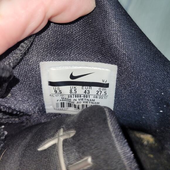 Nike Hyperdunk Womens Black & White Basketball Shoes Sneaker 9.5 - Picture 10 of 10